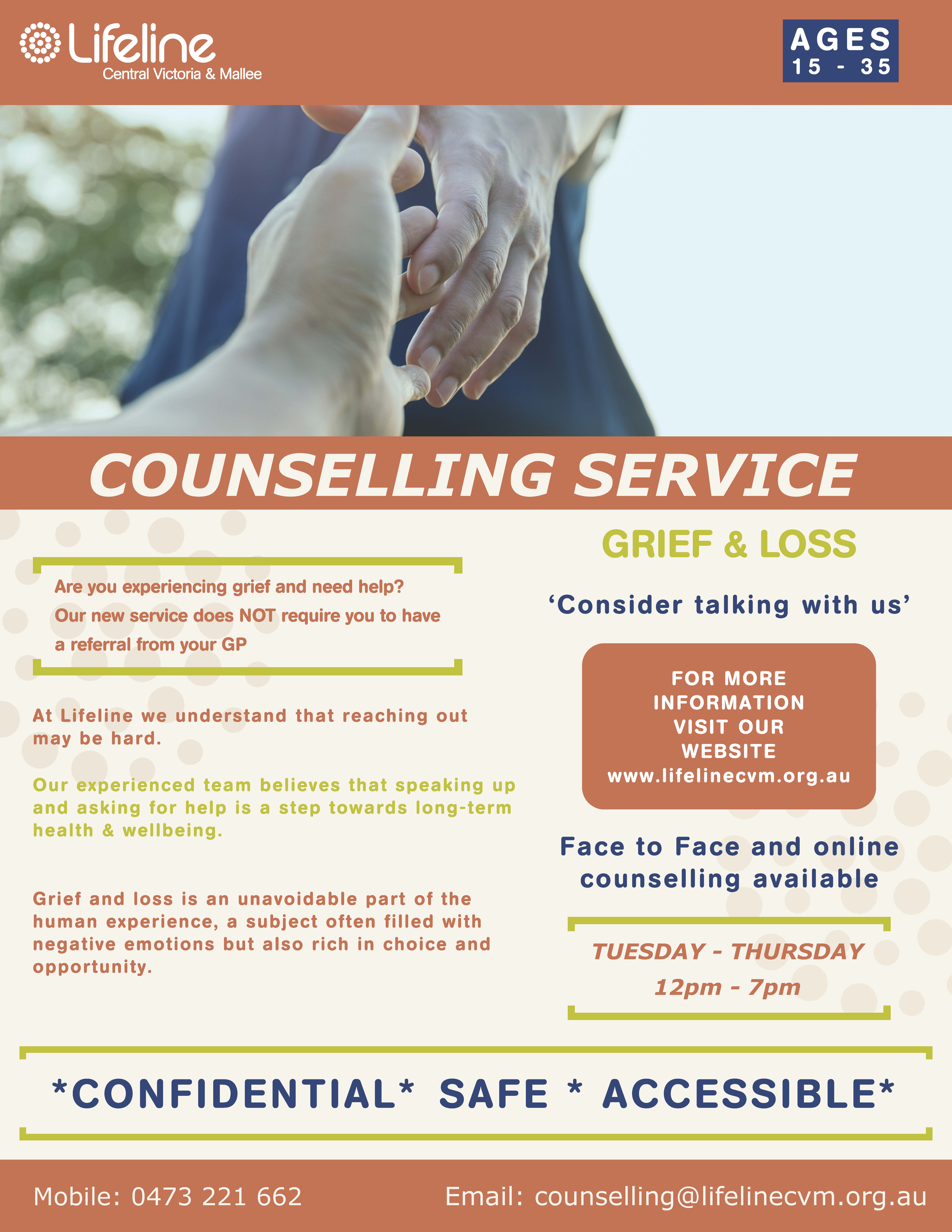 DOC Lifeline Counselling Service A4 Flyer 20220509